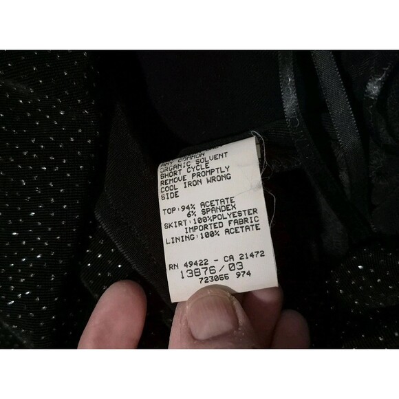 VTG Scott McClintock Jessica 6 Gown Dress Maxi Formal Whimsigoth 90's - Picture 11 of 11